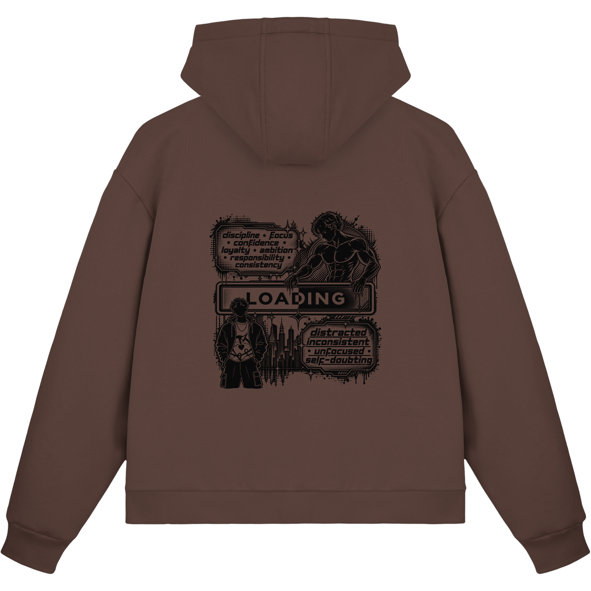 LOADiNG BASiCS - Fluffy Boxcut Zipper