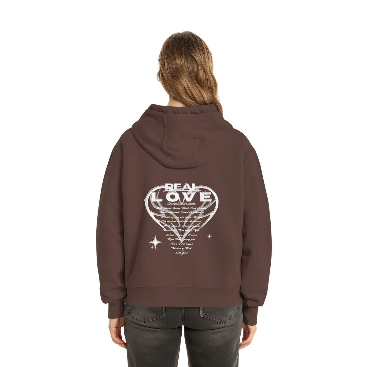The REAL LOVE BASiCS - Fluffy Boxcut Zipper