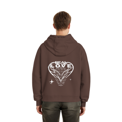 The REAL LOVE BASiCS - Fluffy Boxcut Zipper