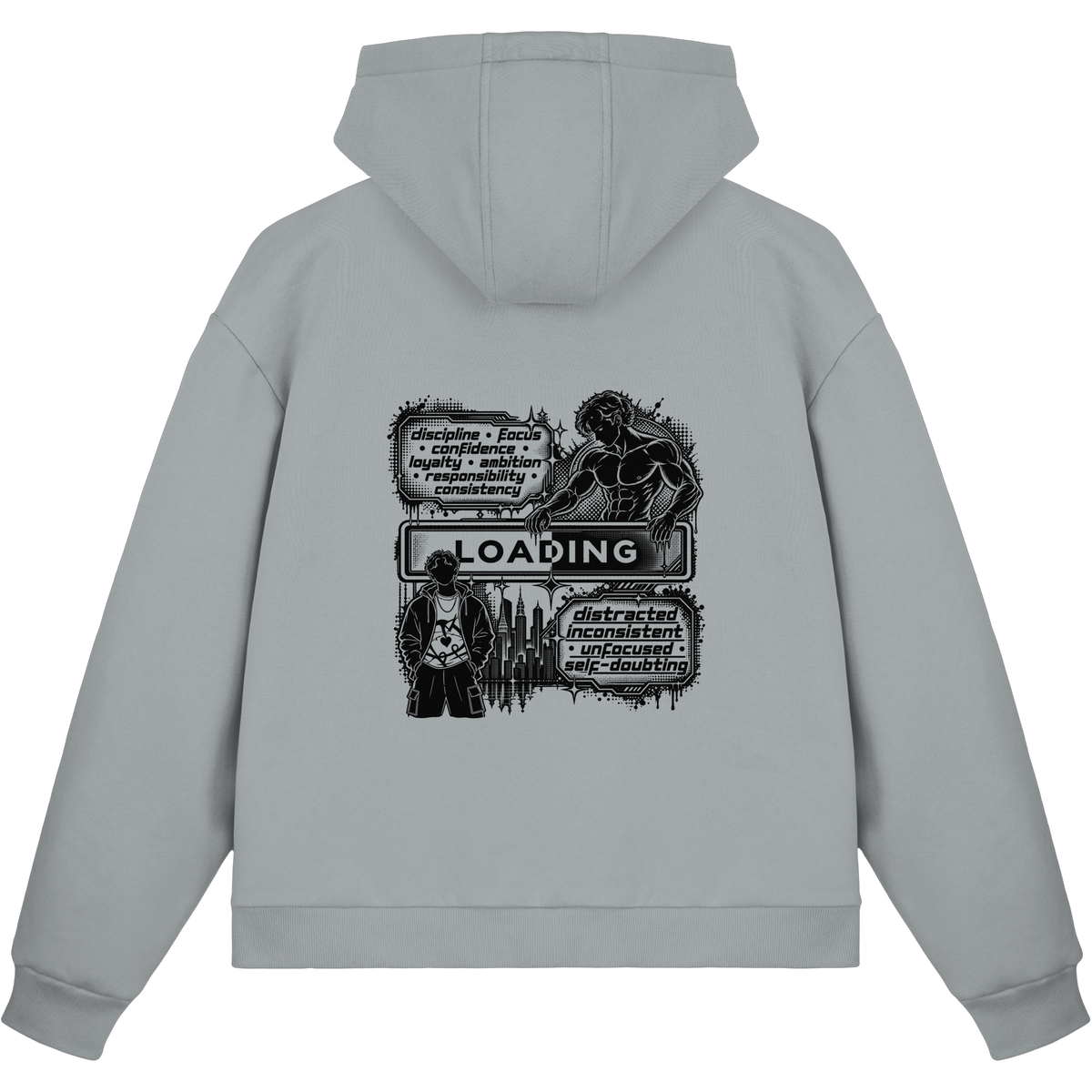 LOADiNG BASiCS - Fluffy Boxcut Zipper