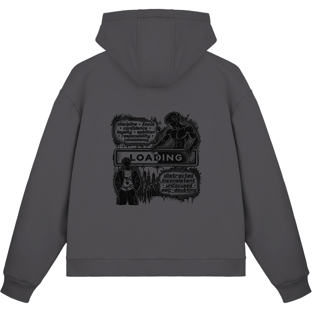 LOADiNG BASiCS - Fluffy Boxcut Zipper