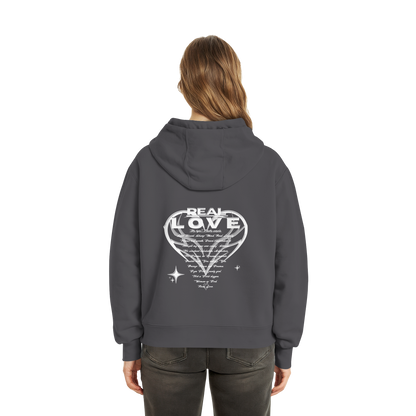 The REAL LOVE BASiCS - Fluffy Boxcut Zipper