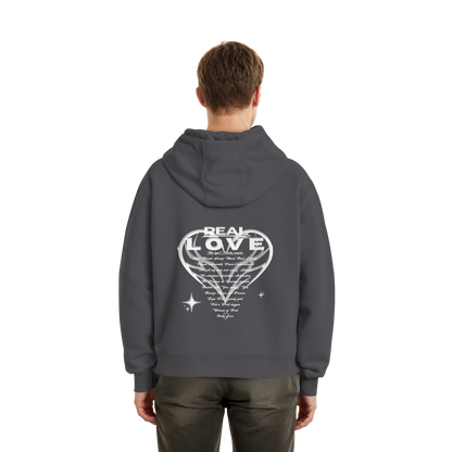 The REAL LOVE BASiCS - Fluffy Boxcut Zipper