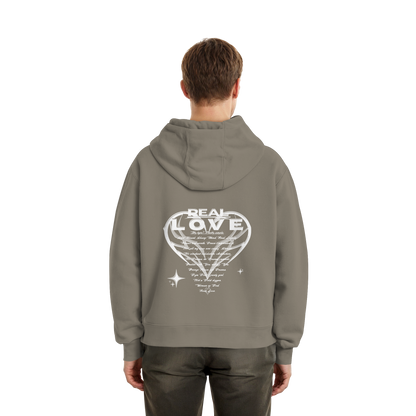 The REAL LOVE BASiCS - Fluffy Boxcut Zipper