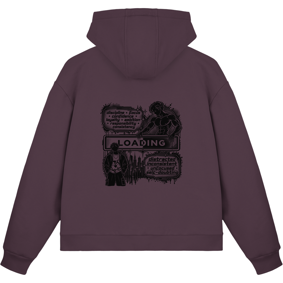 LOADiNG BASiCS - Fluffy Boxcut Zipper