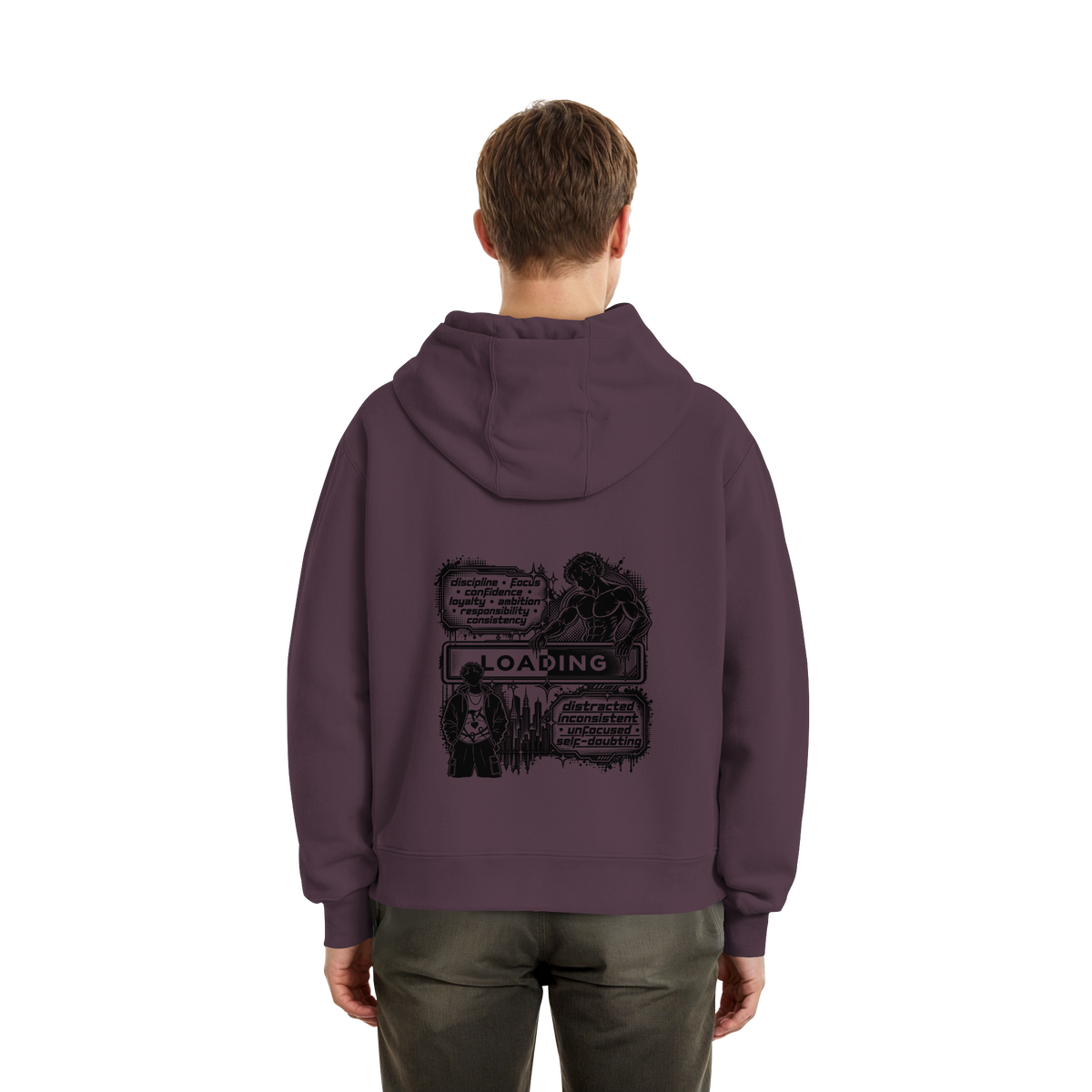 LOADiNG BASiCS - Fluffy Boxcut Zipper