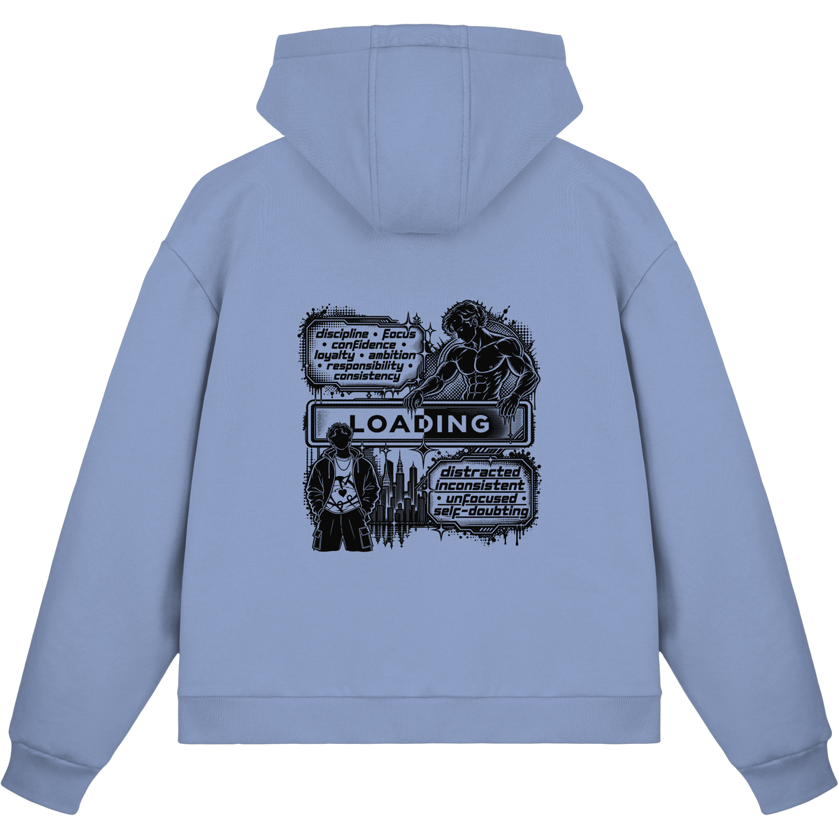 LOADiNG BASiCS - Fluffy Boxcut Zipper