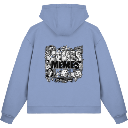 The MEME - Fluffy Boxcut Zipper