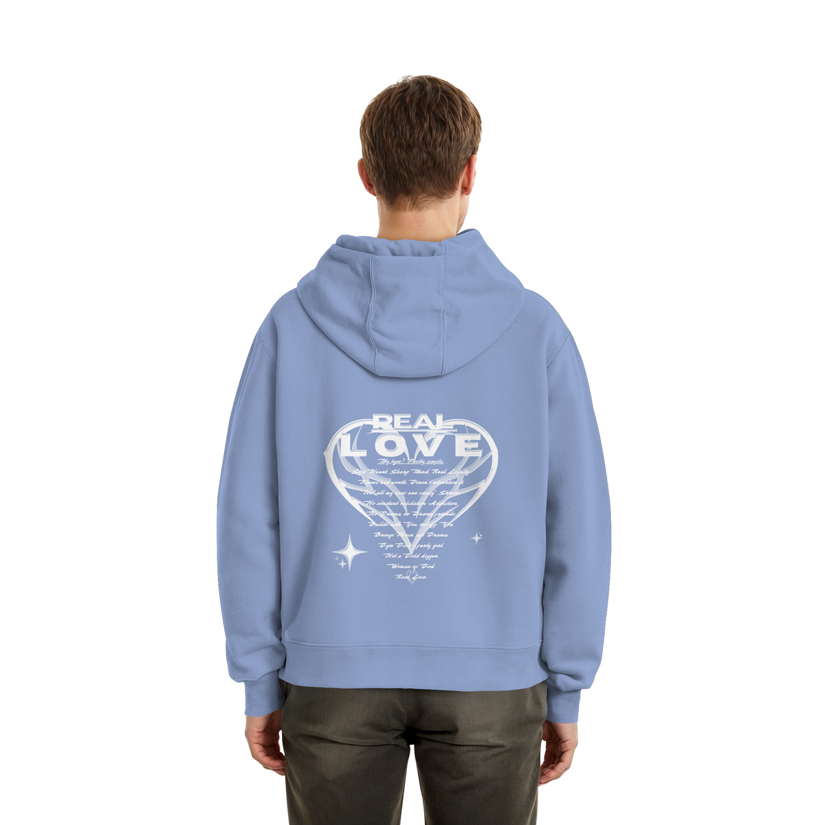 The REAL LOVE BASiCS - Fluffy Boxcut Zipper