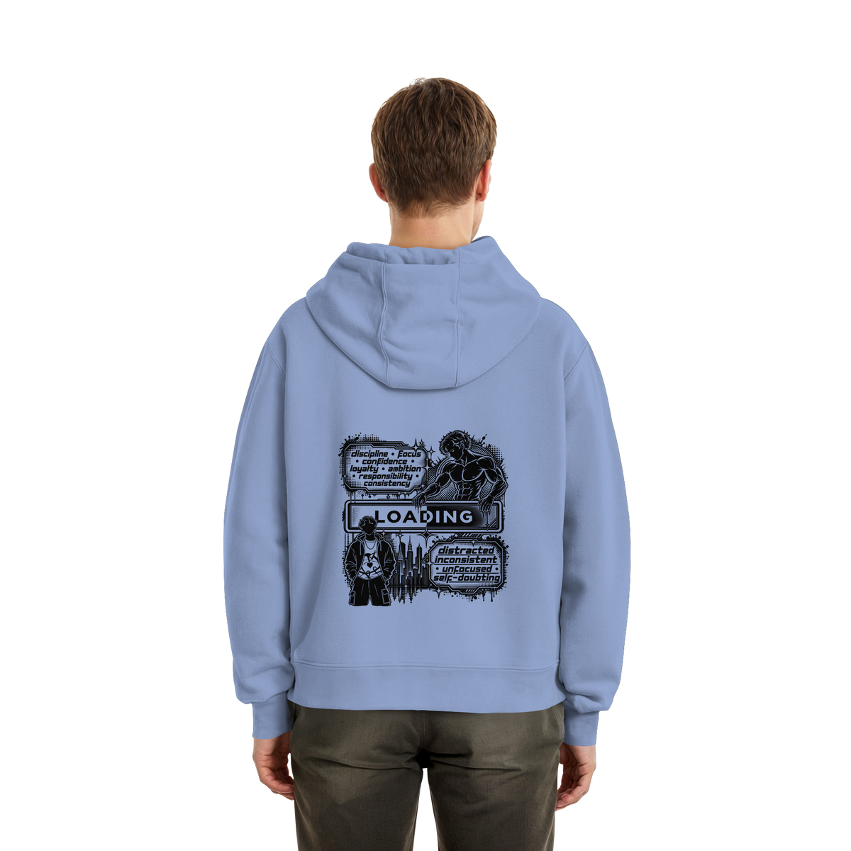 LOADiNG BASiCS - Fluffy Boxcut Zipper