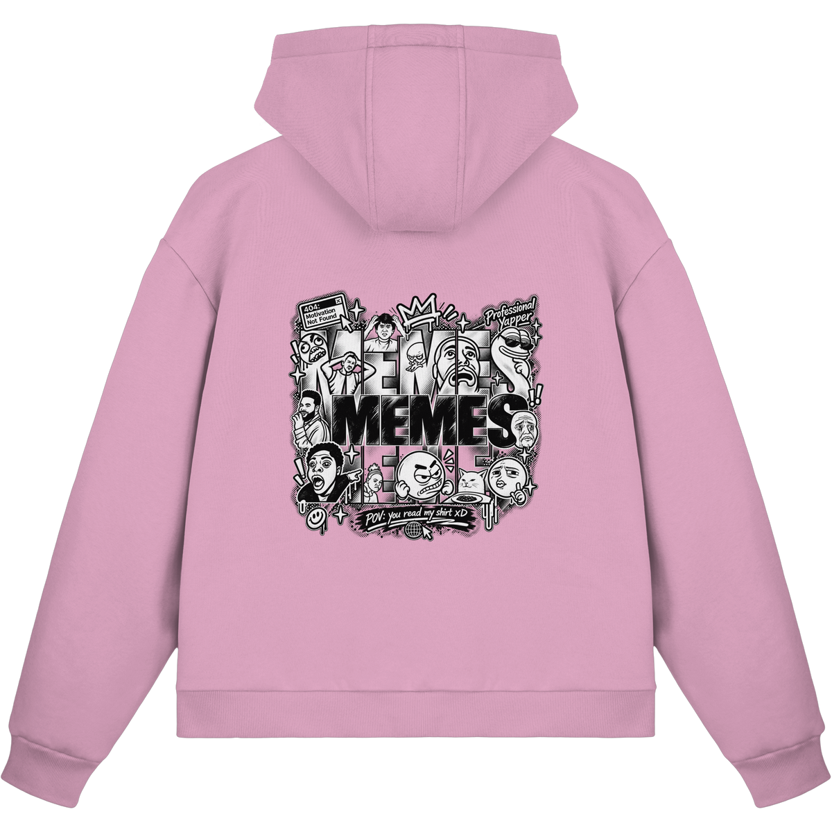 The MEME - Fluffy Boxcut Zipper