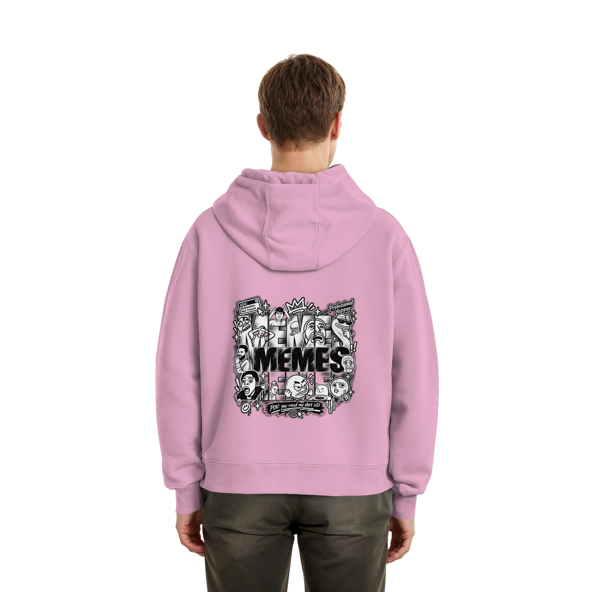 The MEME - Fluffy Boxcut Zipper