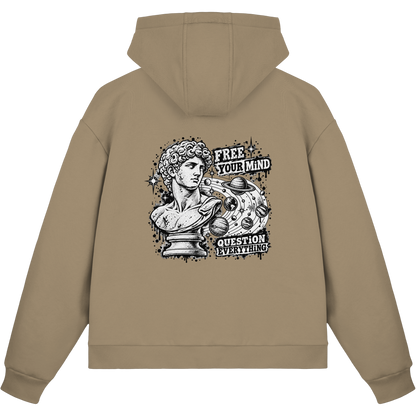 The Philosopher - Fluffy Boxcut Zipper