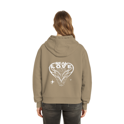 The REAL LOVE BASiCS - Fluffy Boxcut Zipper