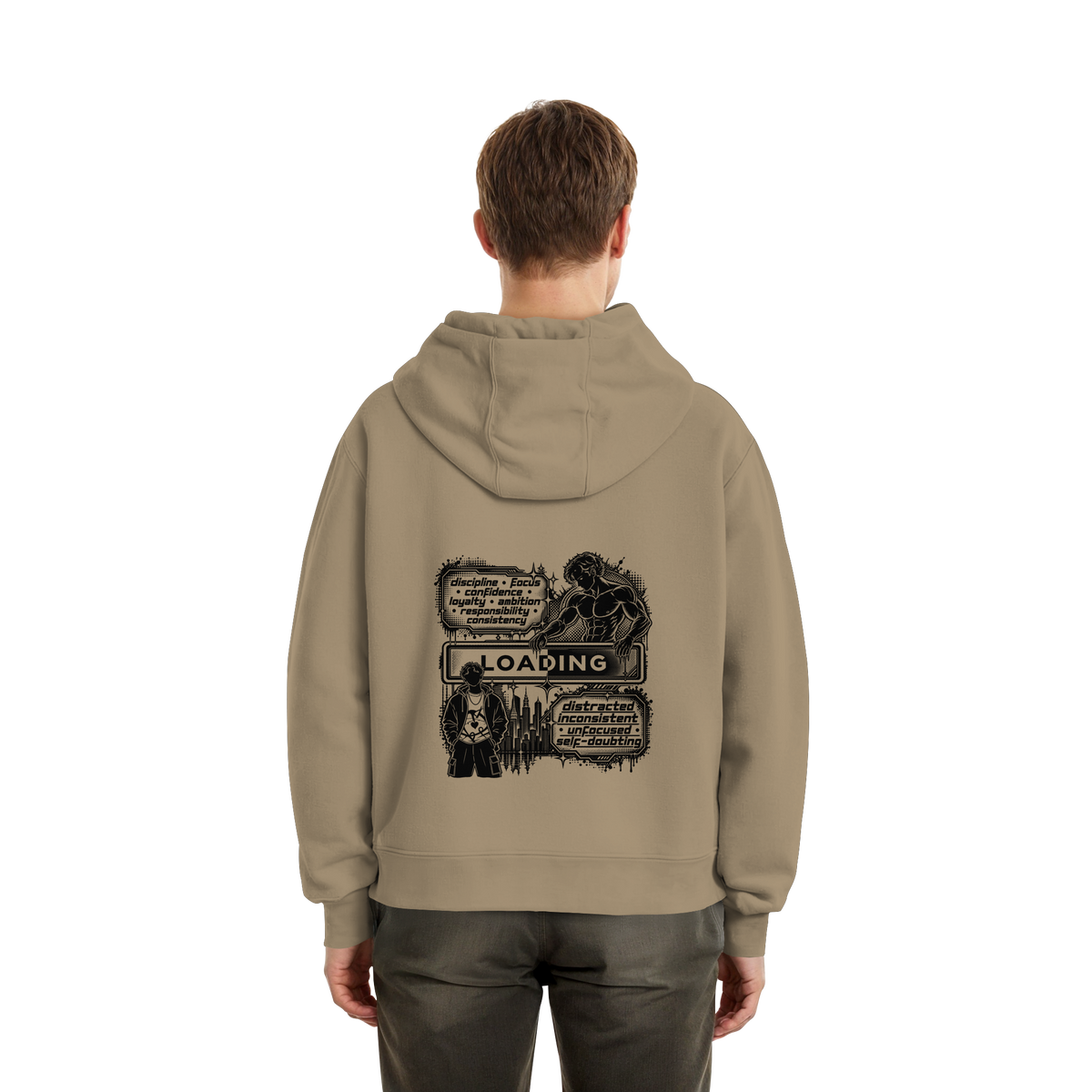 LOADiNG BASiCS - Fluffy Boxcut Zipper