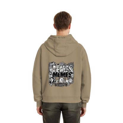 The MEME - Fluffy Boxcut Zipper