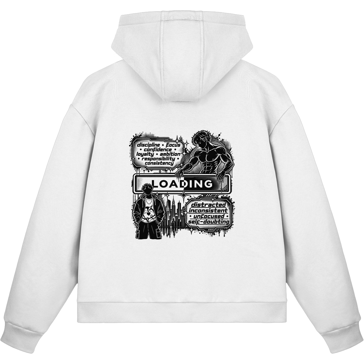 LOADiNG BASiCS - Fluffy Boxcut Zipper