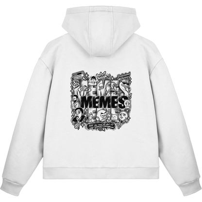 The MEME - Fluffy Boxcut Zipper