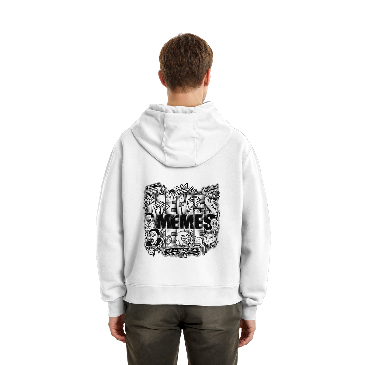 The MEME - Fluffy Boxcut Zipper