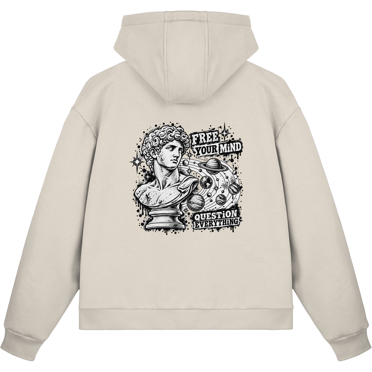 The Philosopher - Fluffy Boxcut Zipper