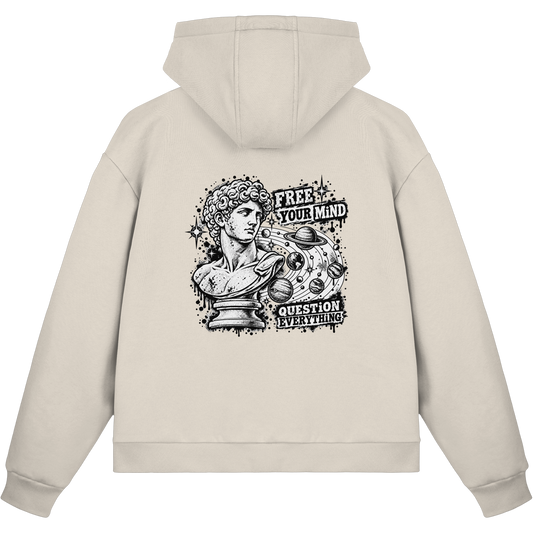 The Philosopher - Fluffy Boxcut Zipper