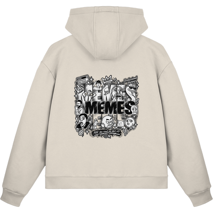 The MEME - Fluffy Boxcut Zipper