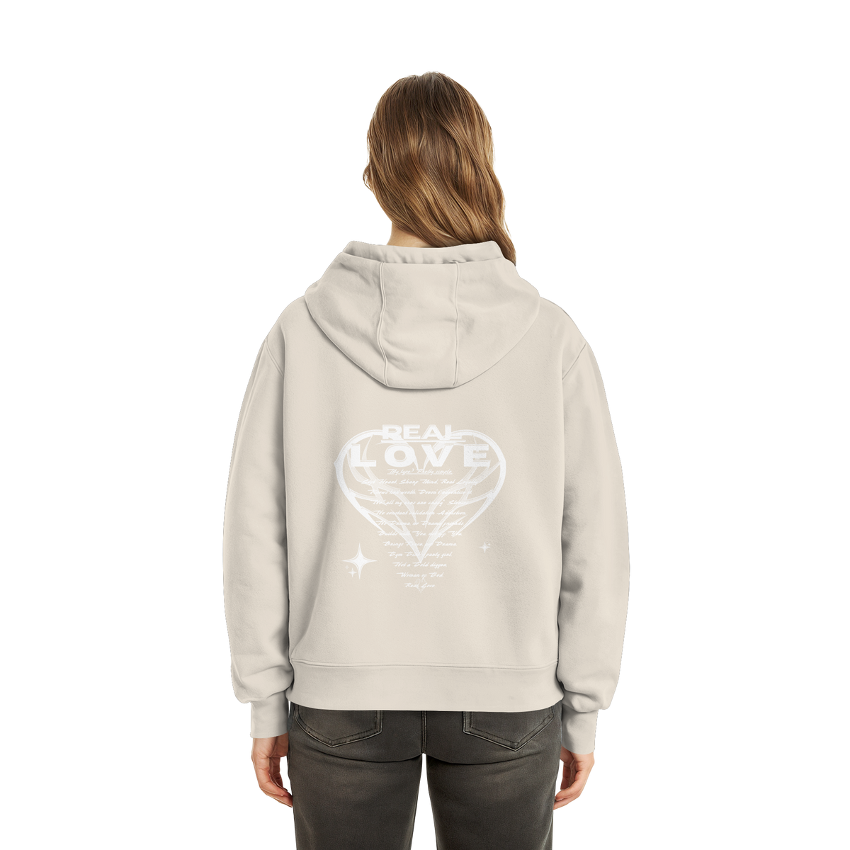 The REAL LOVE BASiCS - Fluffy Boxcut Zipper
