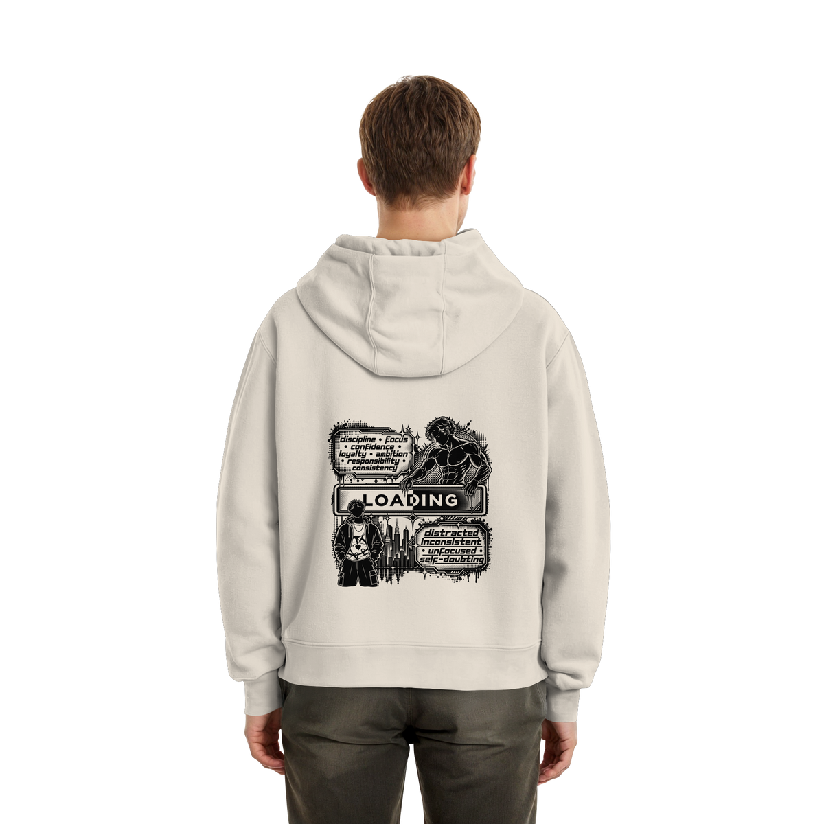 LOADiNG BASiCS - Fluffy Boxcut Zipper