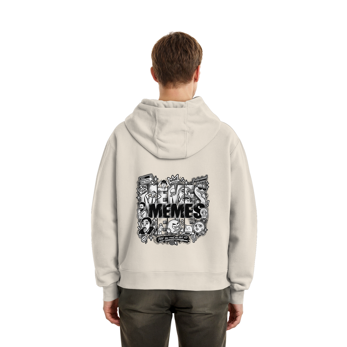 The MEME - Fluffy Boxcut Zipper