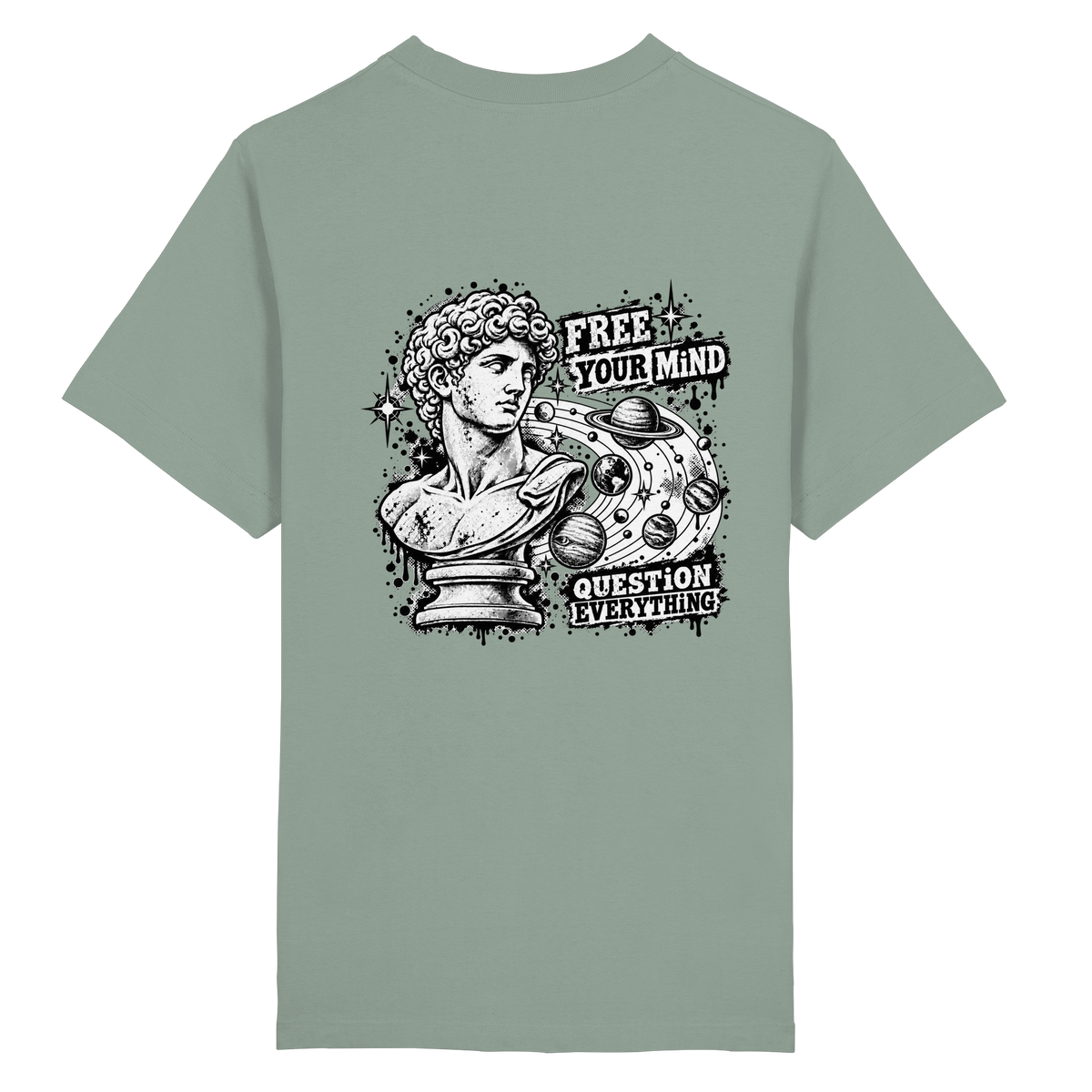 The Philosopher - Heavy Oversized Organic Shirt