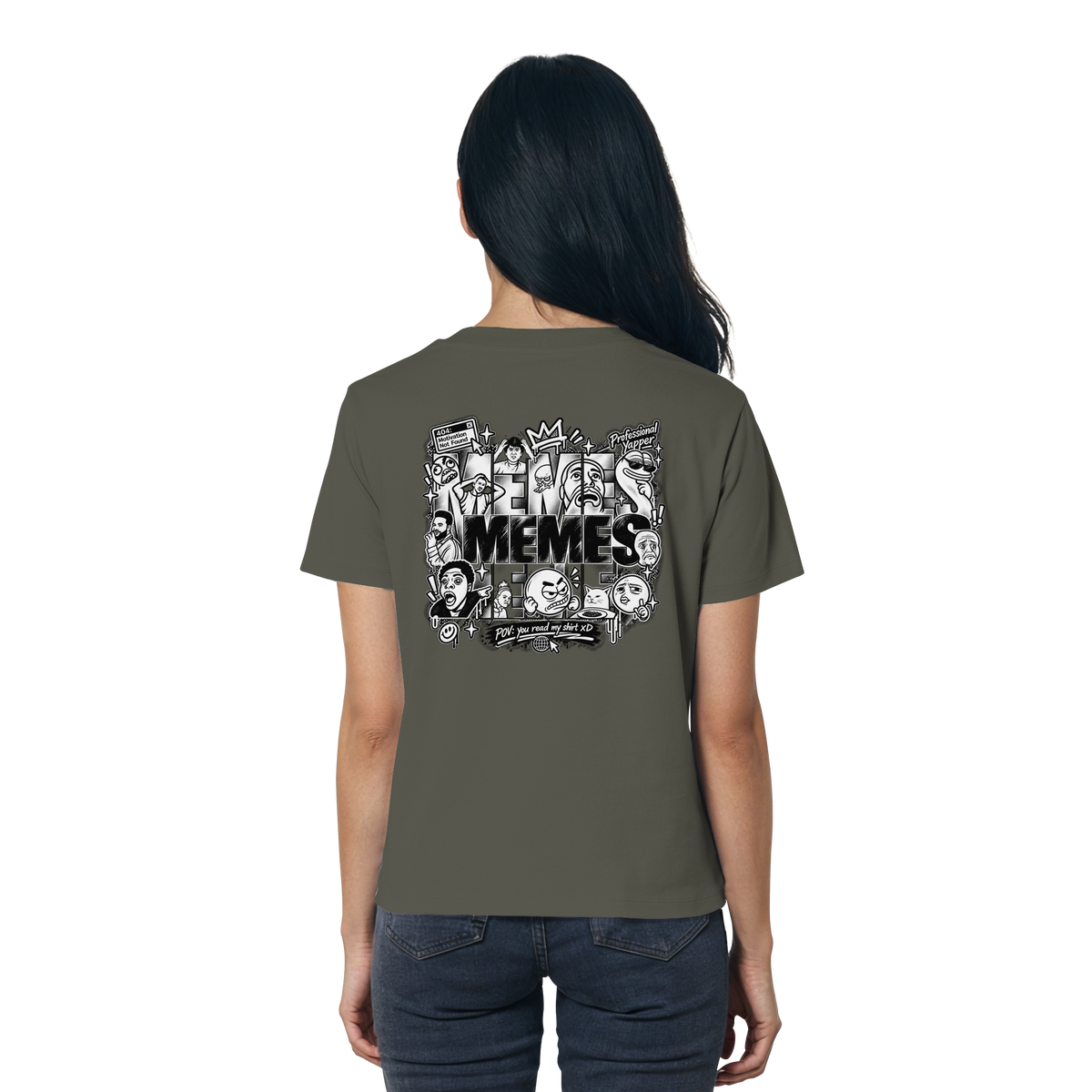 The MEME - Ladies Organic Shirt