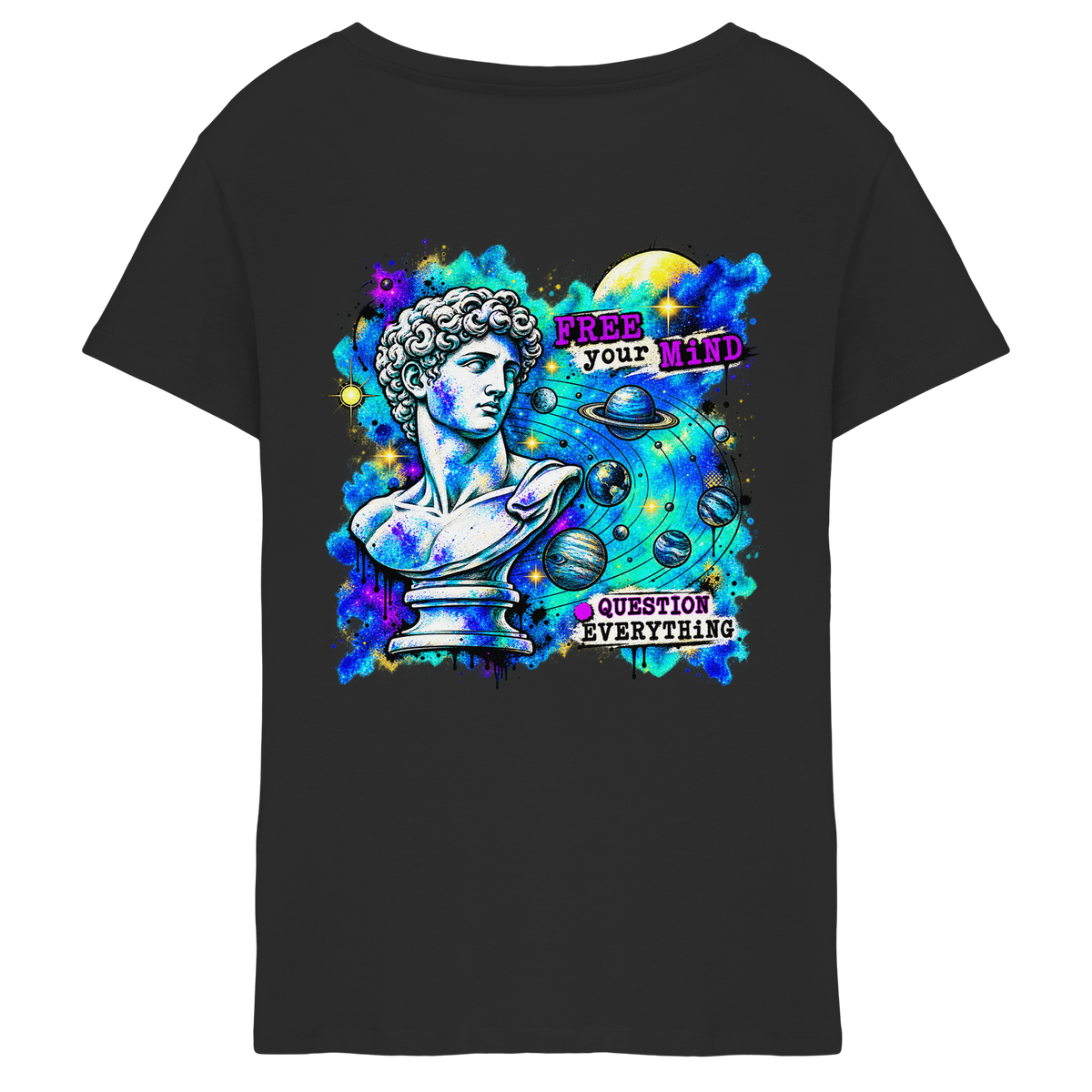 The Philosopher - Ladies V-Neck Shirt