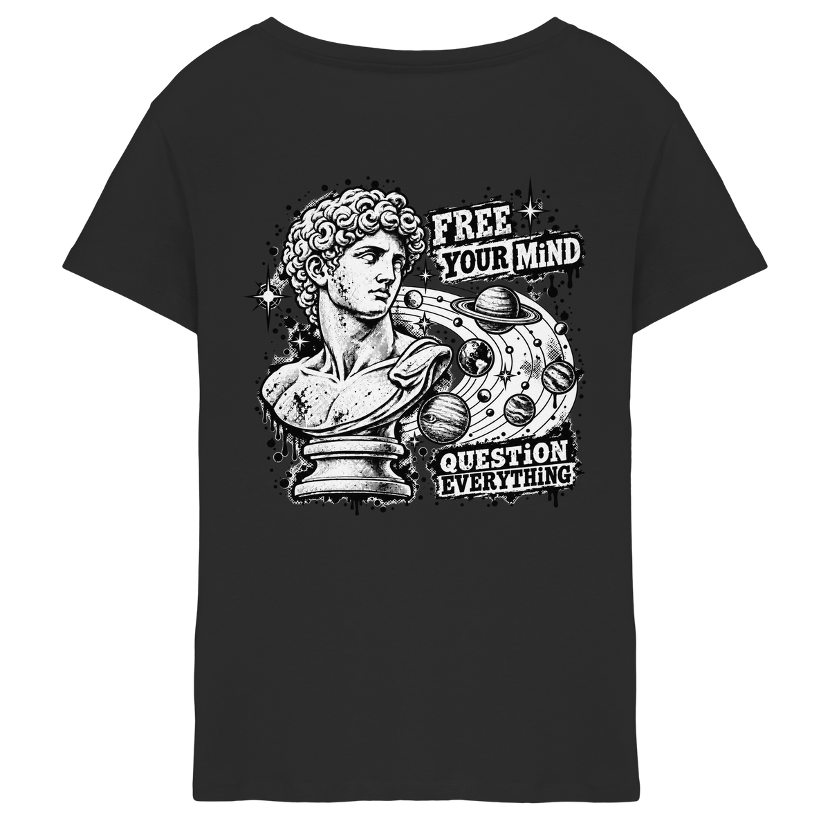 The Philosopher - Ladies V-Neck Shirt