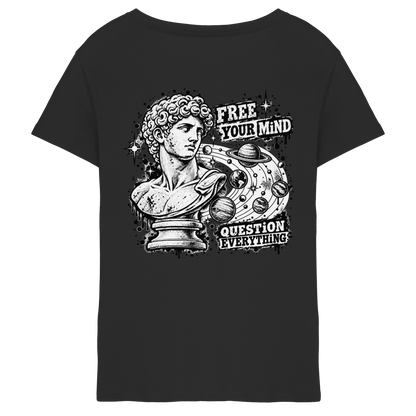 The Philosopher - Ladies V-Neck Shirt