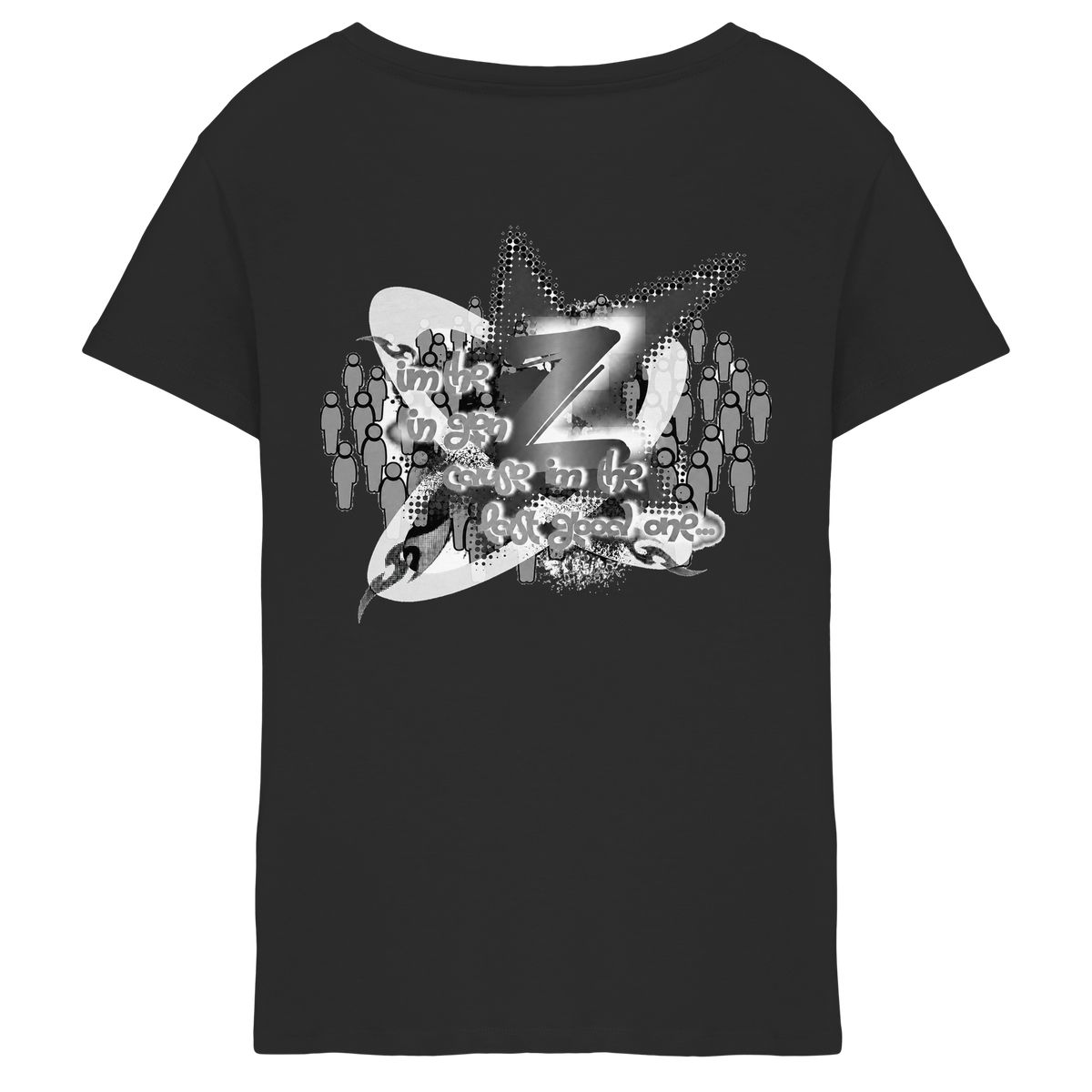 The Rebellion Z BASiCS - Ladies V-Neck Shirt