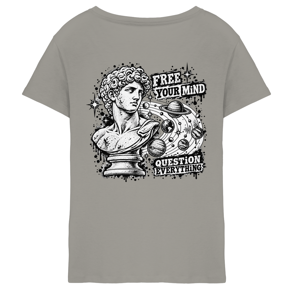 The Philosopher - Ladies V-Neck Shirt
