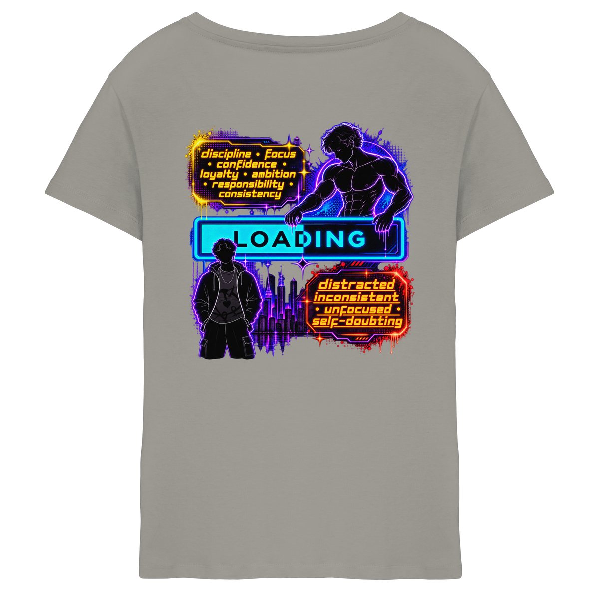 LOADiNG - Ladies V-Neck Shirt