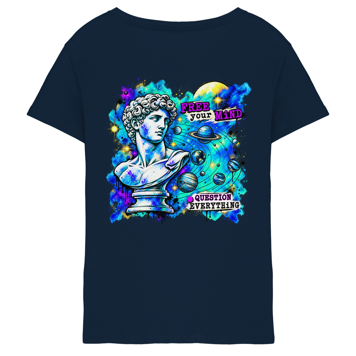 The Philosopher - Ladies V-Neck Shirt