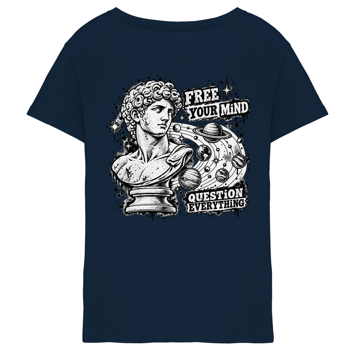 The Philosopher - Ladies V-Neck Shirt