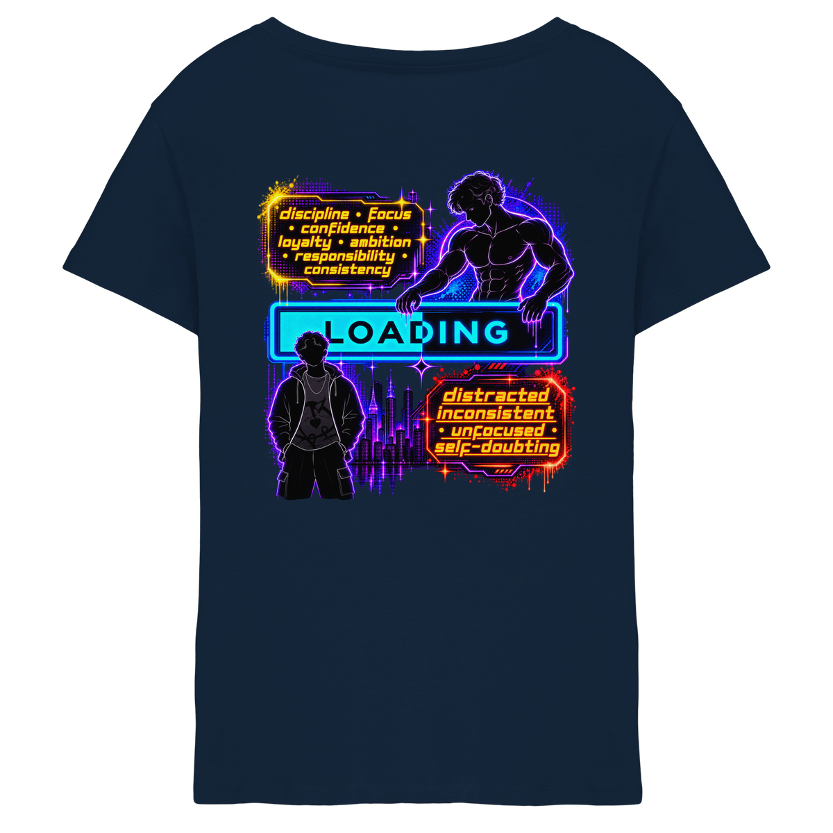 LOADiNG - Ladies V-Neck Shirt