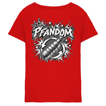 PFANDOM BASiCS  - Ladies V-Neck Shirt