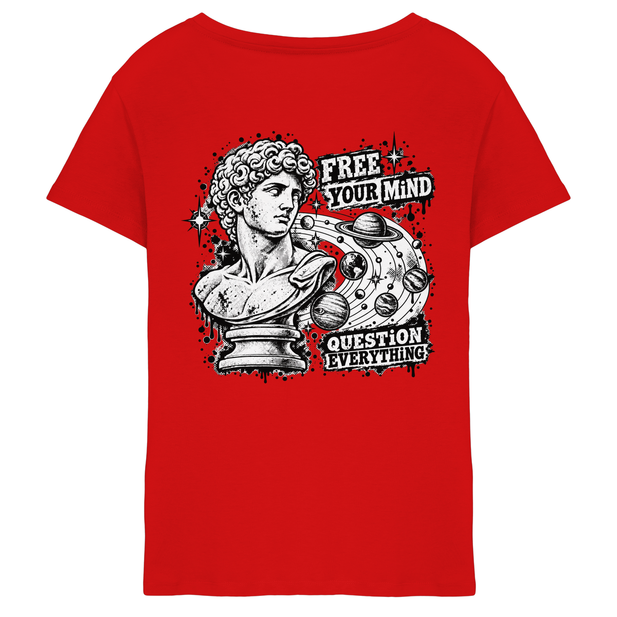 The Philosopher - Ladies V-Neck Shirt