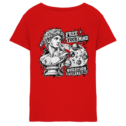 The Philosopher - Ladies V-Neck Shirt