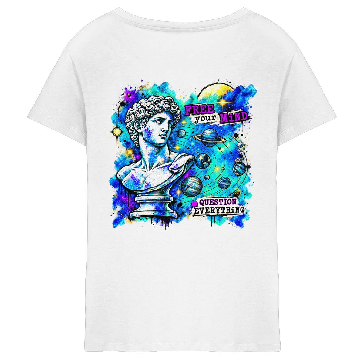 The Philosopher - Ladies V-Neck Shirt