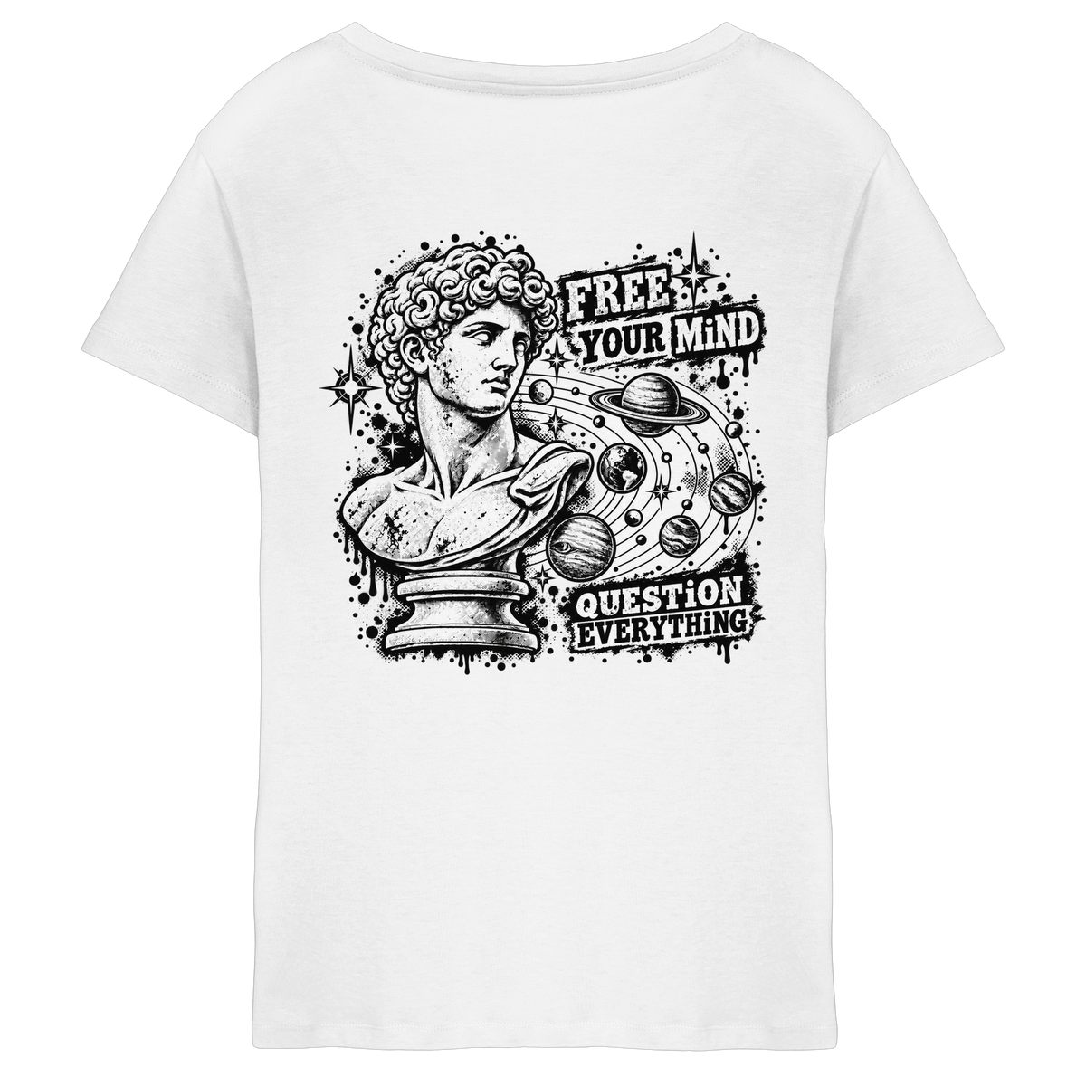 The Philosopher - Ladies V-Neck Shirt