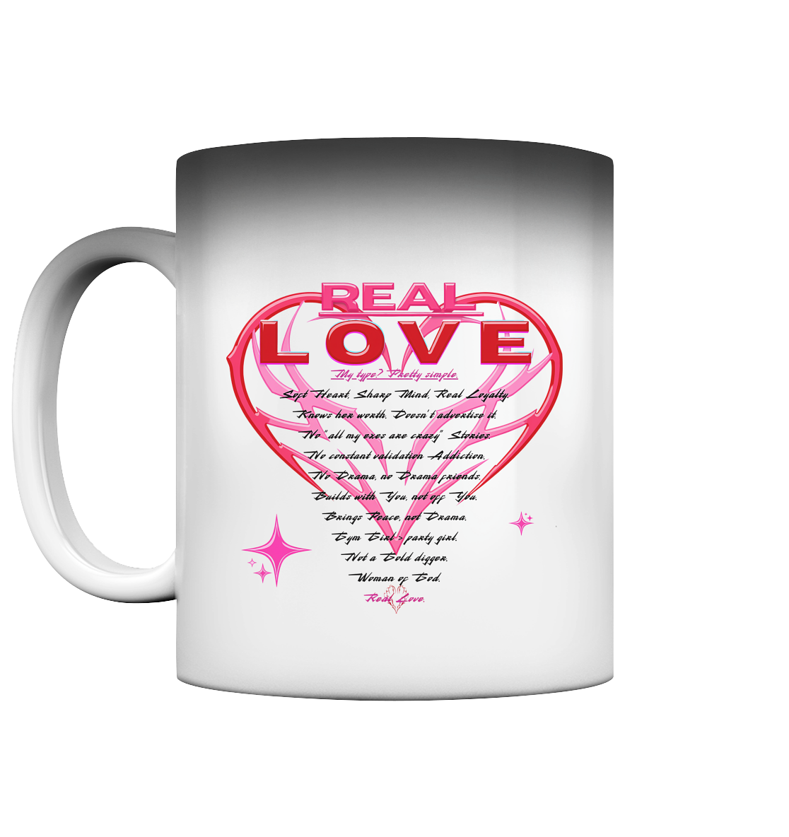 The Real Love - Magic Mug