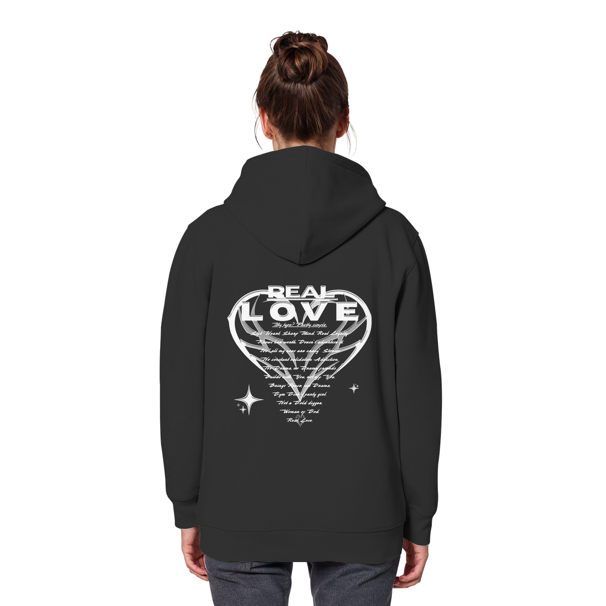 The REAL LOVE BASiCS - Organic Basic Hoodie