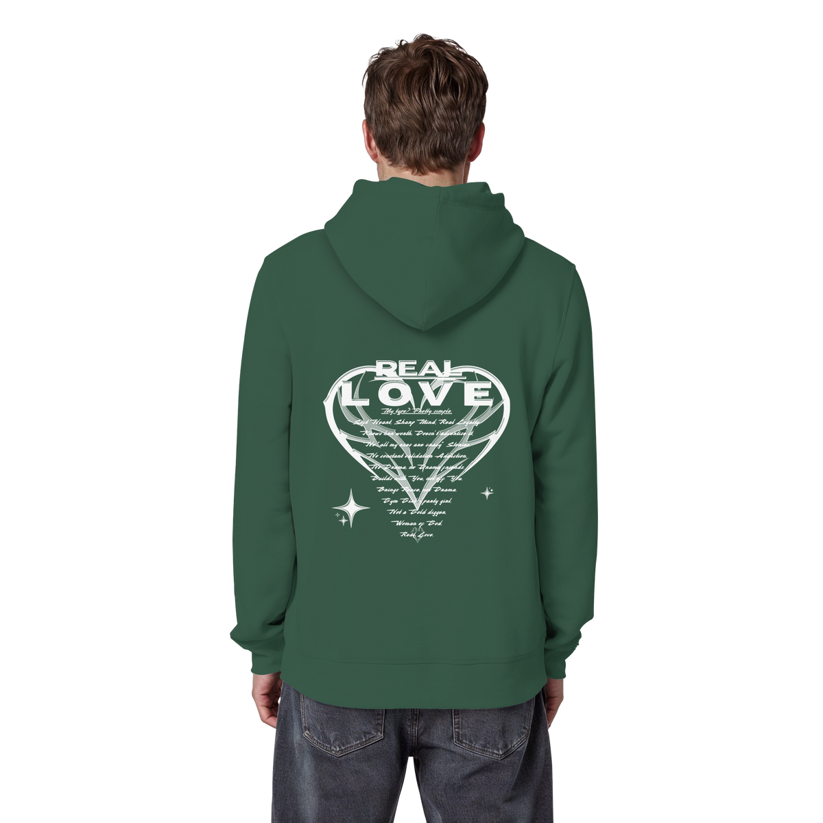The REAL LOVE BASiCS - Organic Basic Hoodie