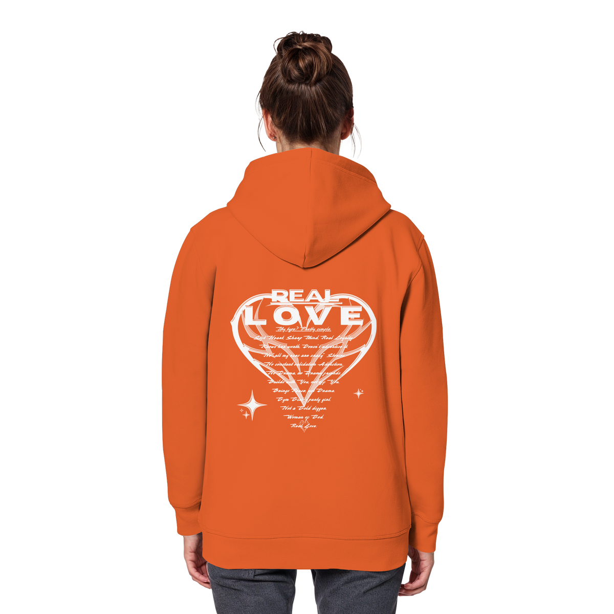 The REAL LOVE BASiCS - Organic Basic Hoodie