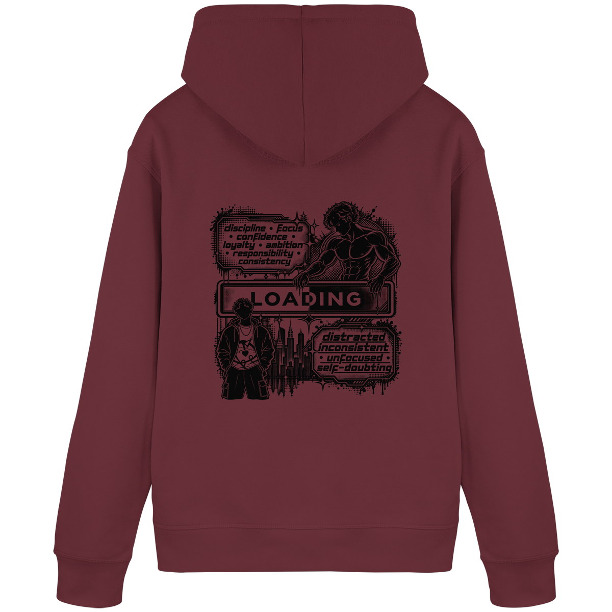 LOADiNG BASiCS - Organic Basic Hoodie